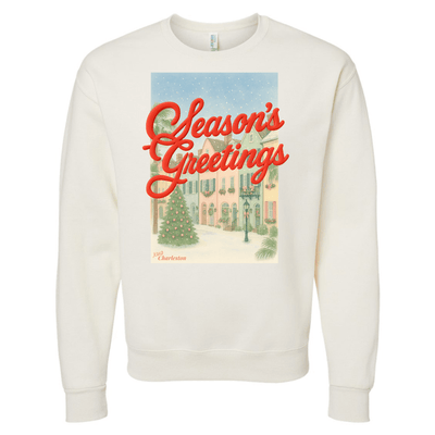 PUFF Make It Yours™ 'Season's Greetings' Crewneck Sweatshirt - United Monograms