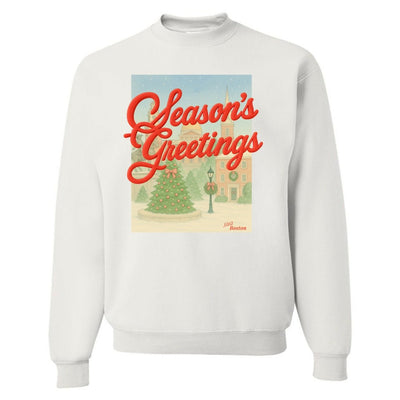 PUFF Make It Yours™ 'Season's Greetings' Crewneck Sweatshirt - United Monograms