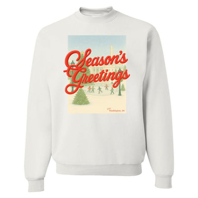 PUFF Make It Yours™ 'Season's Greetings' Crewneck Sweatshirt - United Monograms