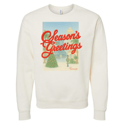 PUFF Make It Yours™ 'Season's Greetings' Crewneck Sweatshirt - United Monograms