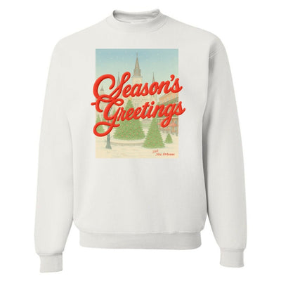 PUFF Make It Yours™ 'Season's Greetings' Crewneck Sweatshirt - United Monograms