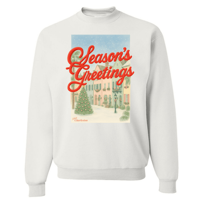 PUFF Make It Yours™ 'Season's Greetings' Crewneck Sweatshirt - United Monograms