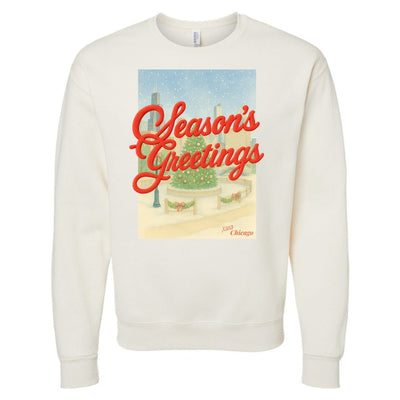 PUFF Make It Yours™ 'Season's Greetings' Crewneck Sweatshirt - United Monograms