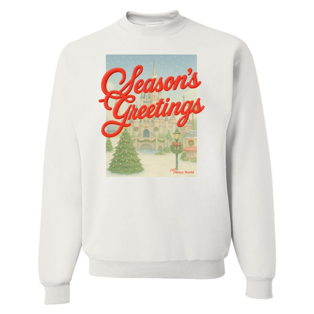 PUFF Make It Yours™ 'Season's Greetings' Crewneck Sweatshirt - United Monograms