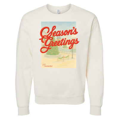 PUFF Make It Yours™ 'Season's Greetings' Crewneck Sweatshirt - United Monograms