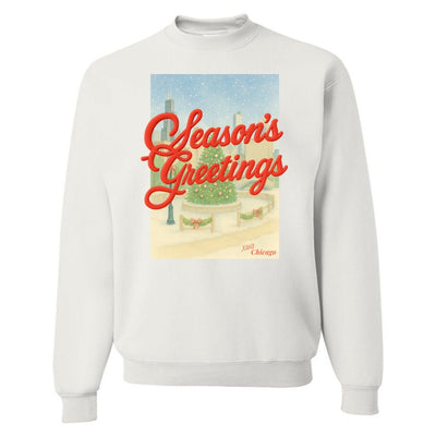 PUFF Make It Yours™ 'Season's Greetings' Crewneck Sweatshirt - United Monograms