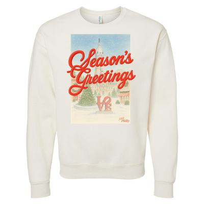 PUFF Make It Yours™ 'Season's Greetings' Crewneck Sweatshirt - United Monograms