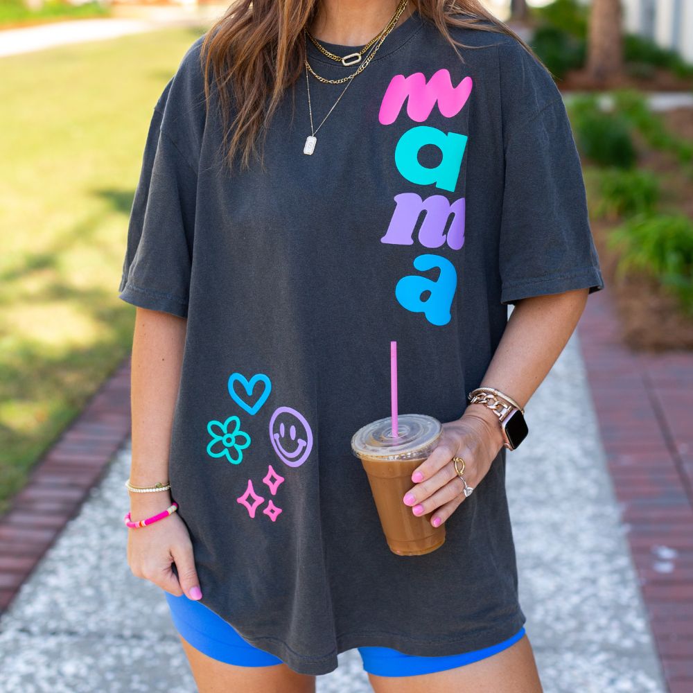 PUFF ‘Mama Dopamine Doodles’ T-Shirt - United Monograms