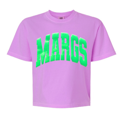 PUFF 'MARGS' Boxy Tee - United Monograms