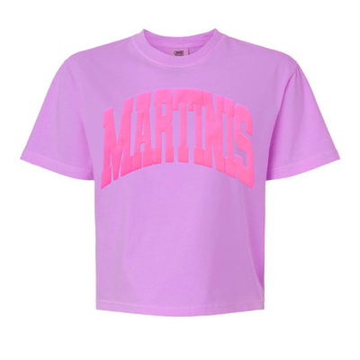PUFF 'MARTINIS' Boxy Tee - United Monograms