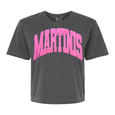 PUFF 'MARTINIS' Boxy Tee - United Monograms