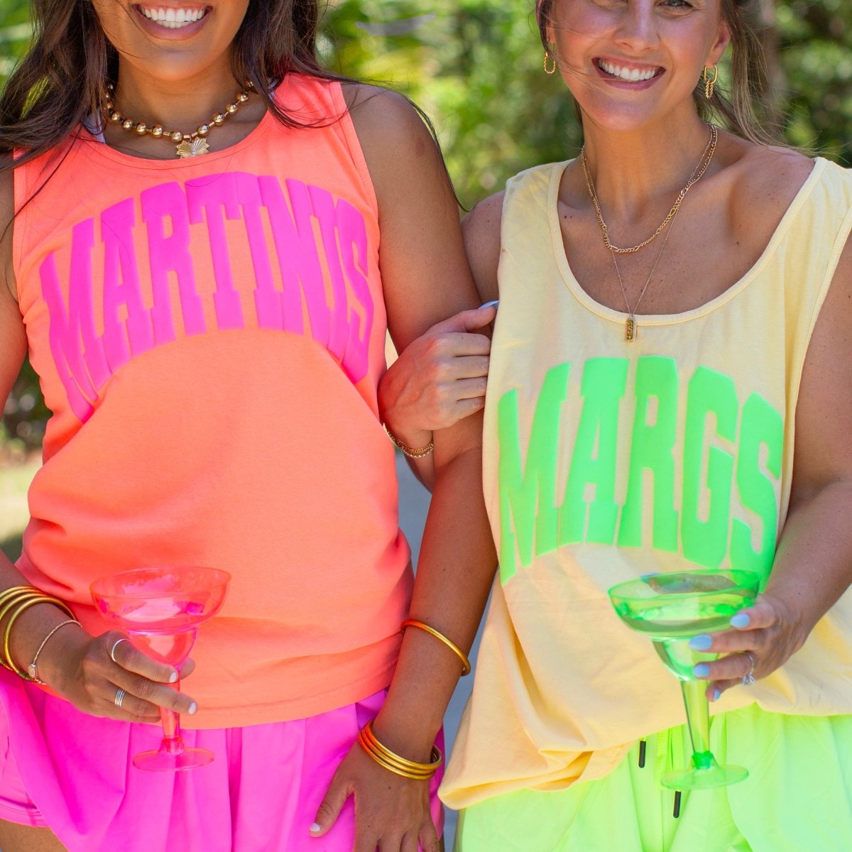 PUFF 'MARTINIS' Tank Top - United Monograms