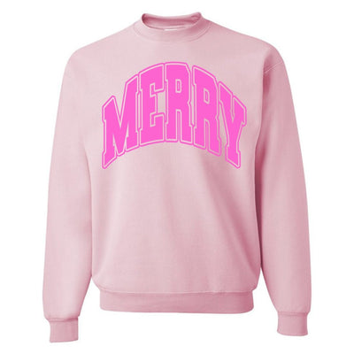 PUFF ‘Merry Pop Of Dopamine’ Crewneck Sweatshirt - United Monograms