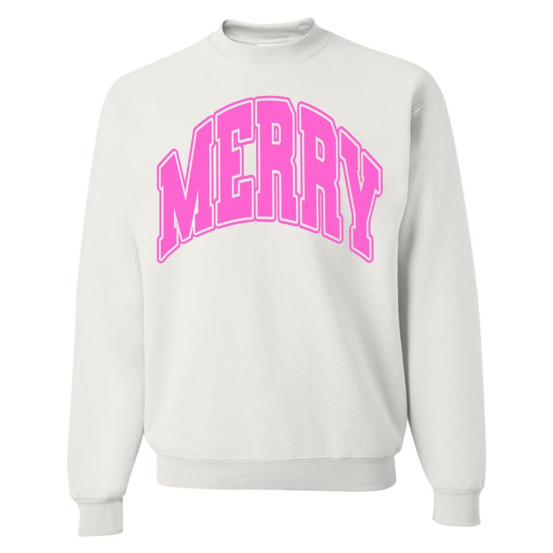 PUFF ‘Merry Pop Of Dopamine’ Crewneck Sweatshirt - United Monograms