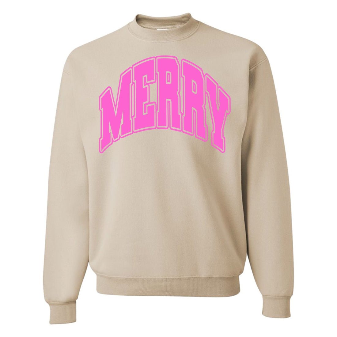 PUFF ‘Merry Pop Of Dopamine’ Crewneck Sweatshirt - United Monograms