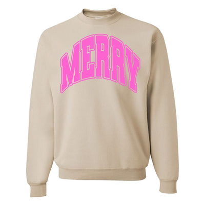 PUFF ‘Merry Pop Of Dopamine’ Crewneck Sweatshirt - United Monograms