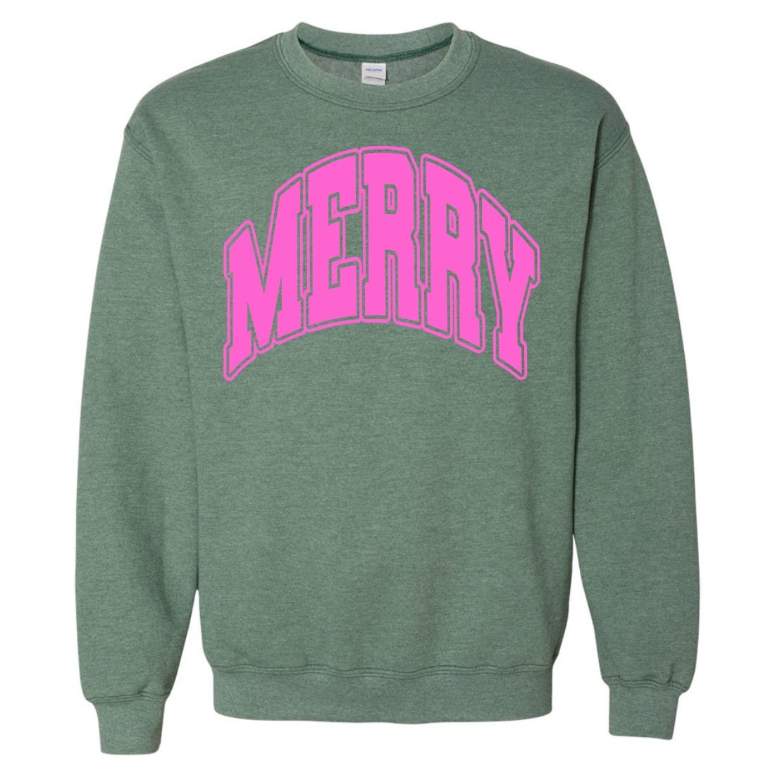 PUFF ‘Merry Pop Of Dopamine’ Crewneck Sweatshirt - United Monograms