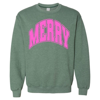 PUFF ‘Merry Pop Of Dopamine’ Crewneck Sweatshirt - United Monograms