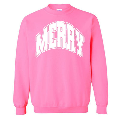 PUFF ‘Merry Pop Of Dopamine’ Crewneck Sweatshirt - United Monograms