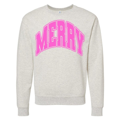 PUFF ‘Merry Pop Of Dopamine’ Crewneck Sweatshirt - United Monograms