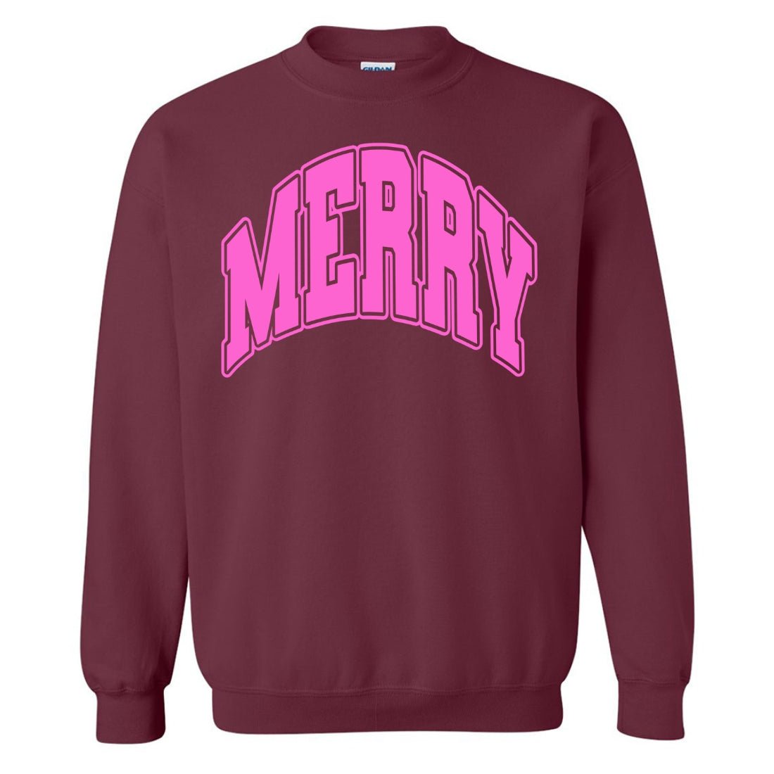 PUFF ‘Merry Pop Of Dopamine’ Crewneck Sweatshirt - United Monograms