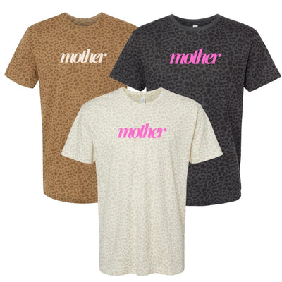 PUFF 'Mother Nature' Leopard T-Shirt - United Monograms