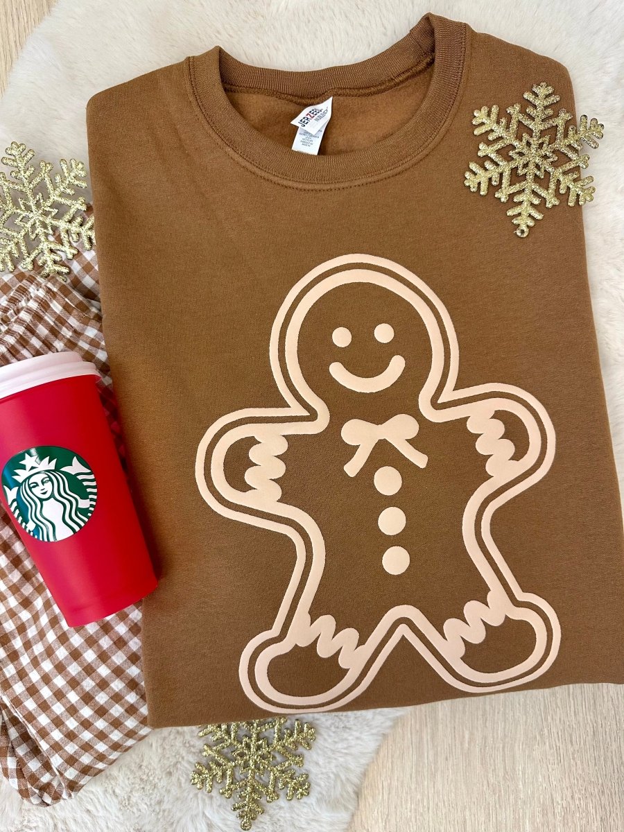 PUFF ‘Sweet Like Gingerbread’ Crewneck Sweatshirt - United Monograms