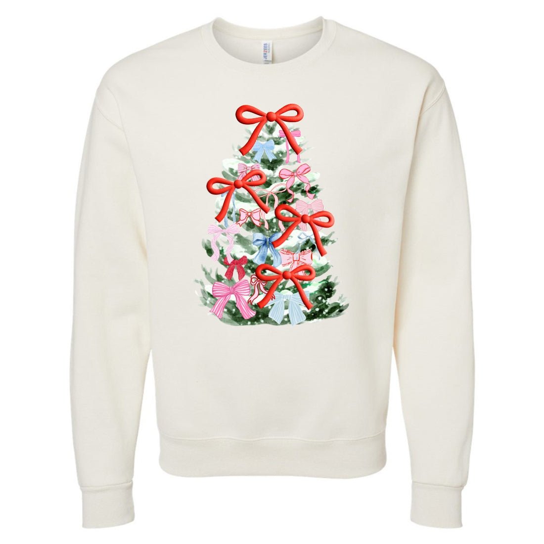 PUFF ‘The Girliest Bow Tree’ Crewneck Sweatshirt - United Monograms
