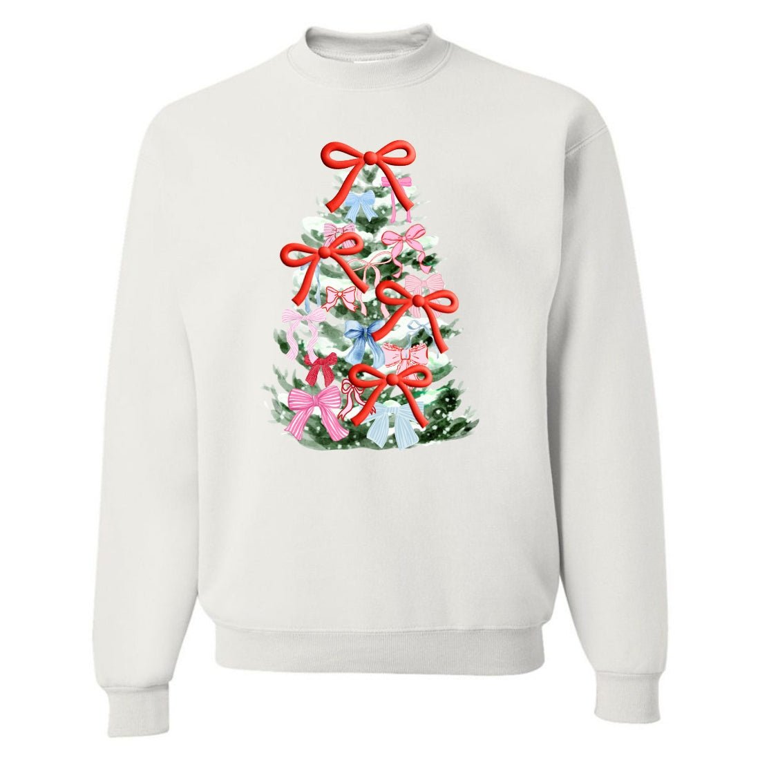 PUFF ‘The Girliest Bow Tree’ Crewneck Sweatshirt - United Monograms
