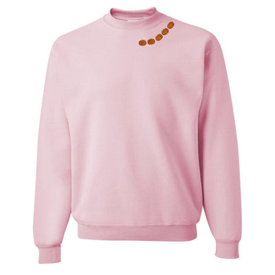'Pumpkin Collar' Crewneck Sweatshirt - United Monograms
