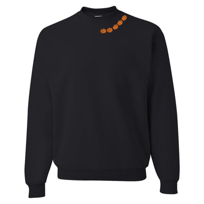 'Pumpkin Collar' Crewneck Sweatshirt - United Monograms