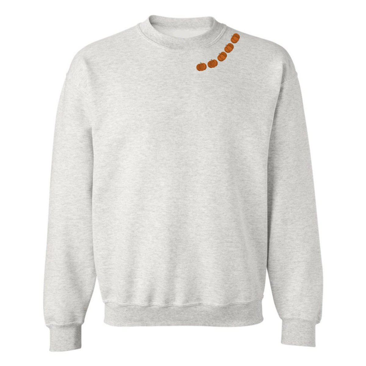 'Pumpkin Collar' Crewneck Sweatshirt - United Monograms