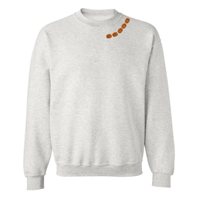 'Pumpkin Collar' Crewneck Sweatshirt - United Monograms