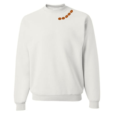 'Pumpkin Collar' Crewneck Sweatshirt - United Monograms