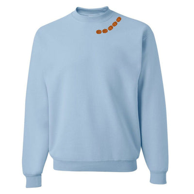 'Pumpkin Collar' Crewneck Sweatshirt - United Monograms