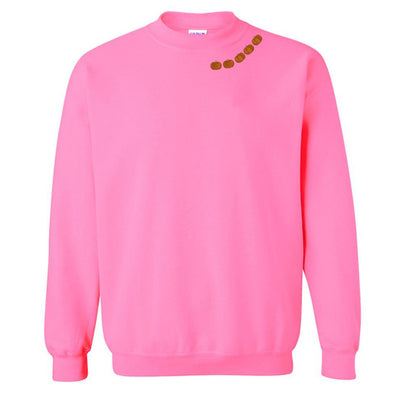 'Pumpkin Collar' Crewneck Sweatshirt - United Monograms