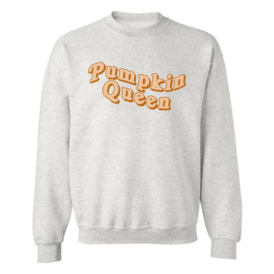 'Pumpkin Queen' Crewneck Sweatshirt - United Monograms