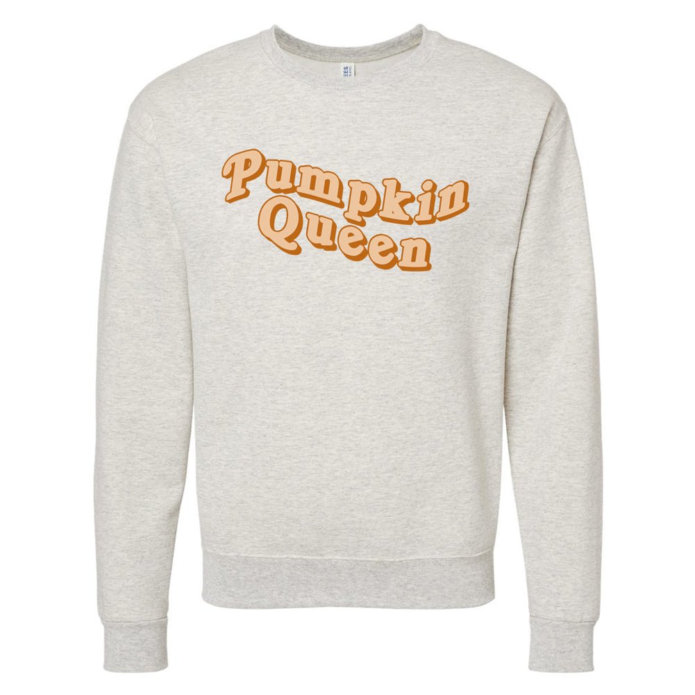 'Pumpkin Queen' Crewneck Sweatshirt - United Monograms