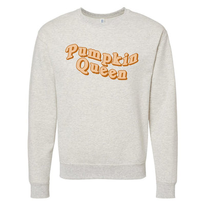 'Pumpkin Queen' Crewneck Sweatshirt - United Monograms