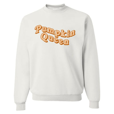 'Pumpkin Queen' Crewneck Sweatshirt - United Monograms