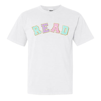 Read Letter Patch Comfort Colors T - Shirt - United Monograms