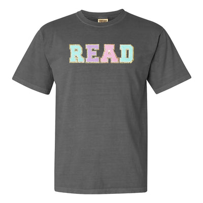 Read Letter Patch Comfort Colors T - Shirt - United Monograms