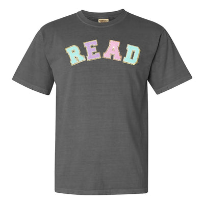 Read Letter Patch Comfort Colors T - Shirt - United Monograms