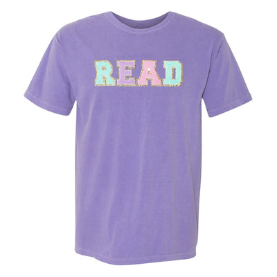 Read Letter Patch Comfort Colors T - Shirt - United Monograms