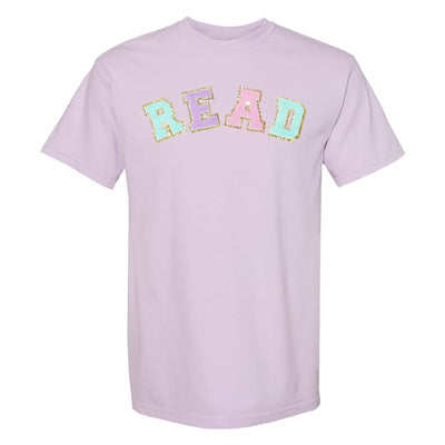 Read Letter Patch Comfort Colors T - Shirt - United Monograms