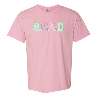 Read Letter Patch Comfort Colors T - Shirt - United Monograms