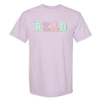 Read Letter Patch Comfort Colors T - Shirt - United Monograms