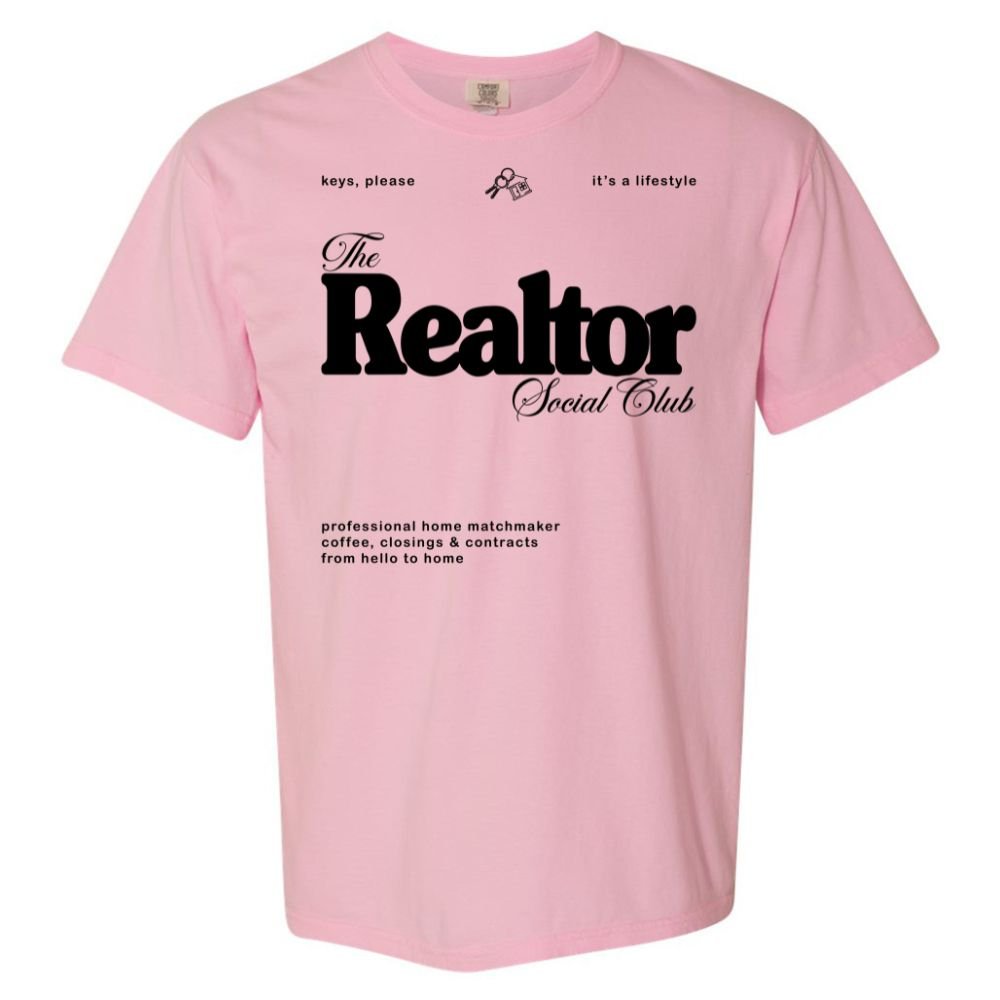 'Realtor Social Club' T-Shirt - United Monograms