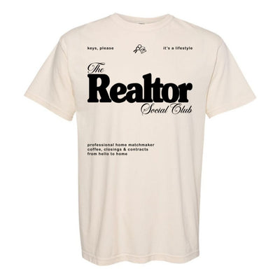 'Realtor Social Club' T-Shirt - United Monograms