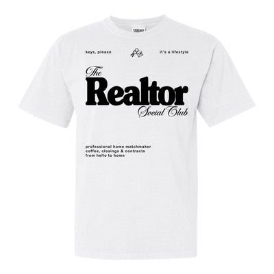 'Realtor Social Club' T-Shirt - United Monograms